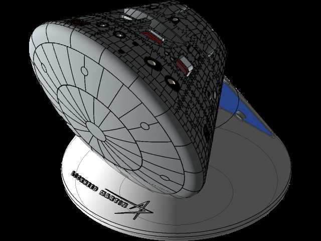 1:18比例-LM \“ARTEMIS-1 \”猎户座乘员舱