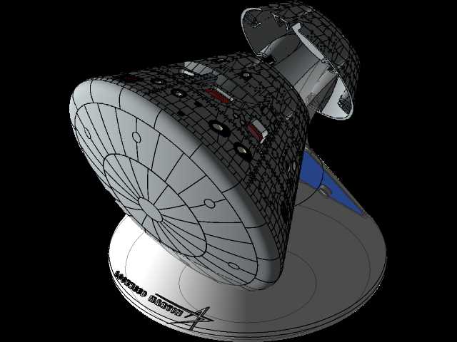 1:18比例-LM \“ARTEMIS-1 \”猎户座乘员舱