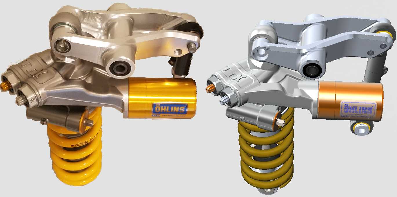 Ohlins DU362 TTX GP II冲击和轨道连接