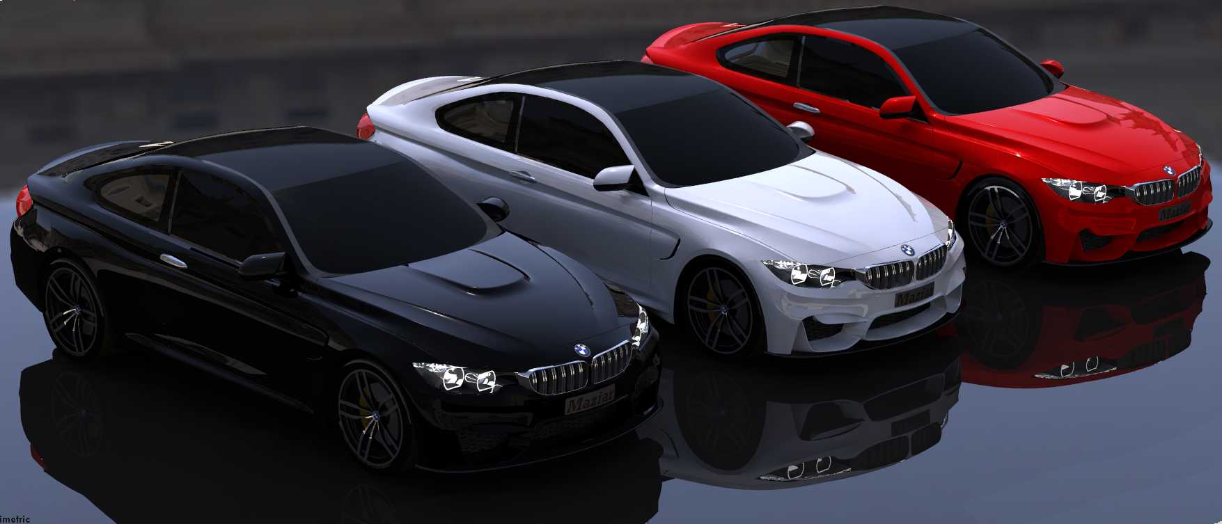 开始模拟3 M4车身