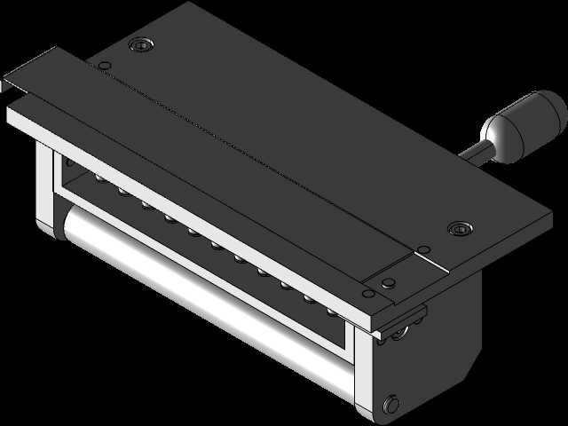 solidworks中的射孔机设计
