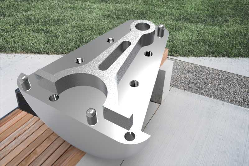solidworks中连杆模具设计MD-RASHID