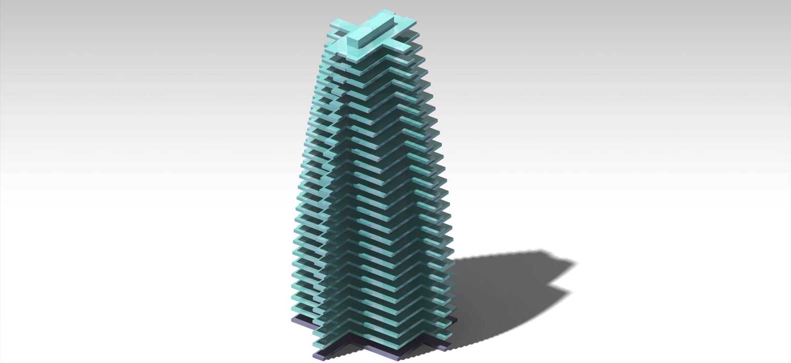 科威特建筑模型