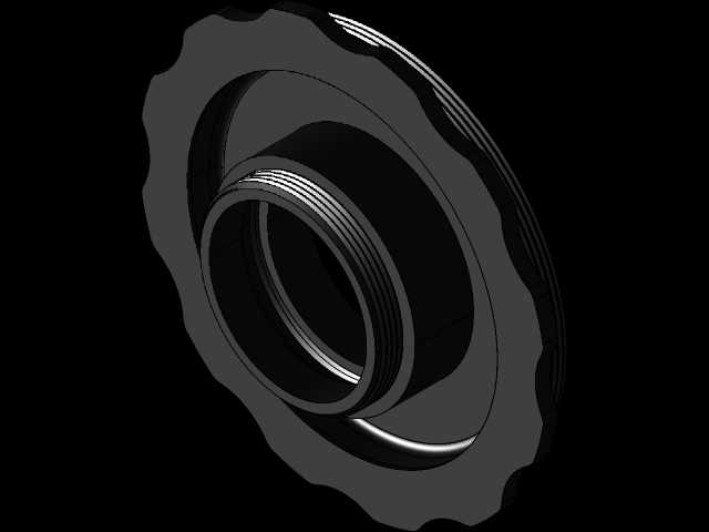 SkyWatcher 9x50 Finderscope至外螺纹C安装适配器