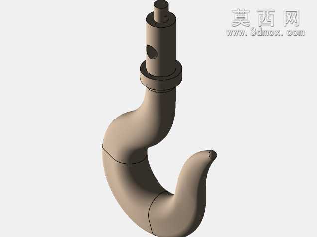 带固定钩的滑轮