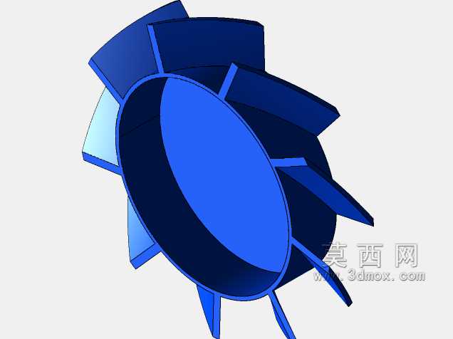 MakerBot Replicator 2挤出机风扇修理用更换螺旋桨