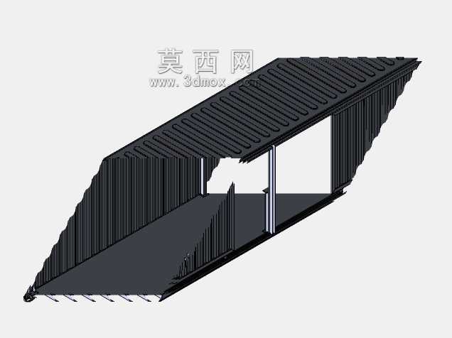 带滑动门的40英尺集装箱