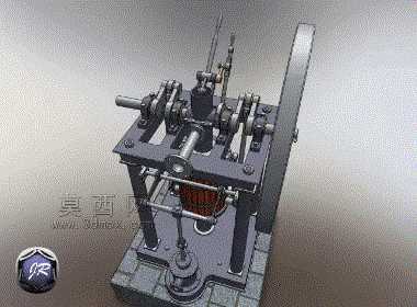 蒸汽Bodmer滑缸发动机(马达de Cilindro Deslizante Bodmer a蒸汽)