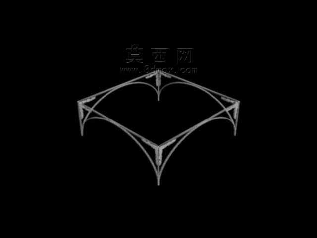 咖啡桌黄铜+玻璃Konstantin Kostsov