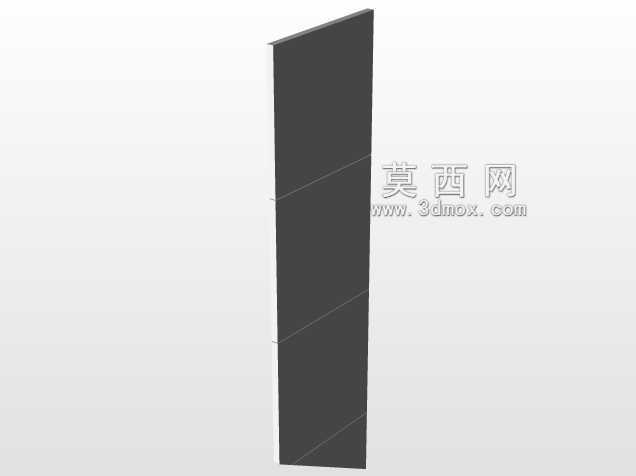 竖立防烟屏障