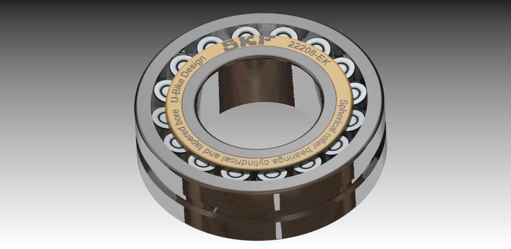 SKF�������23x40x80 22208-EK