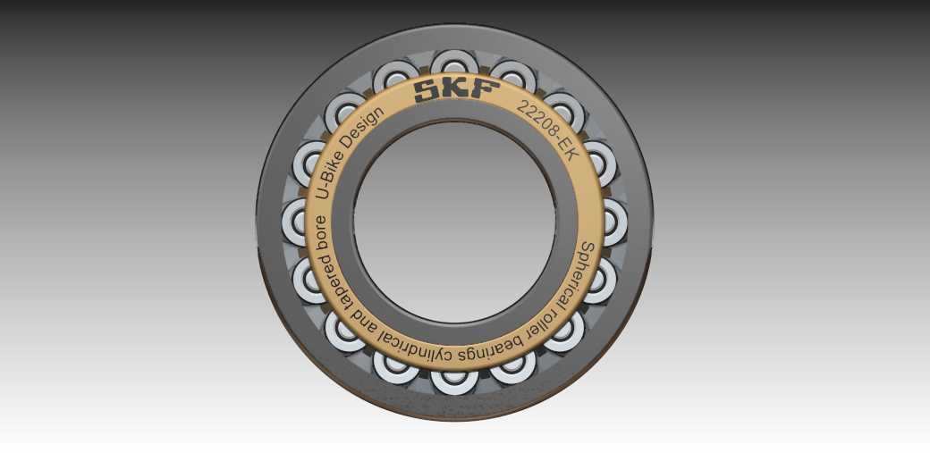 SKF�������23x40x80 22208-EK