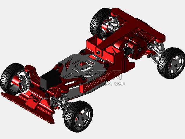 PARMATreD PT4-3D打印1:10 RC车