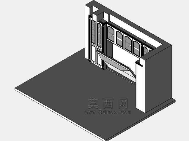 墙床和书柜