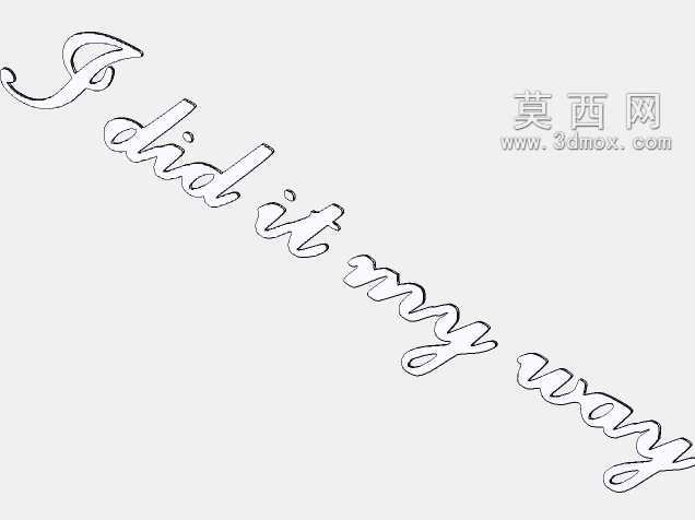 黑手党-我是按我的方式做的(牌匾0.05英寸)
