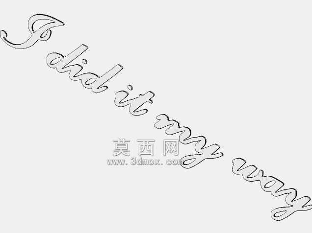 黑手党-我是按我的方式做的(牌匾0.05英寸)