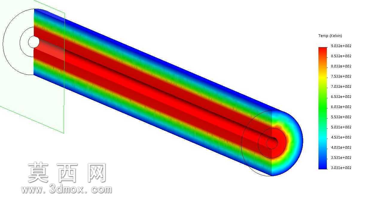 SolidWorksģ��-ͨ������Բ������Ե�ܵ���̬�ȴ���