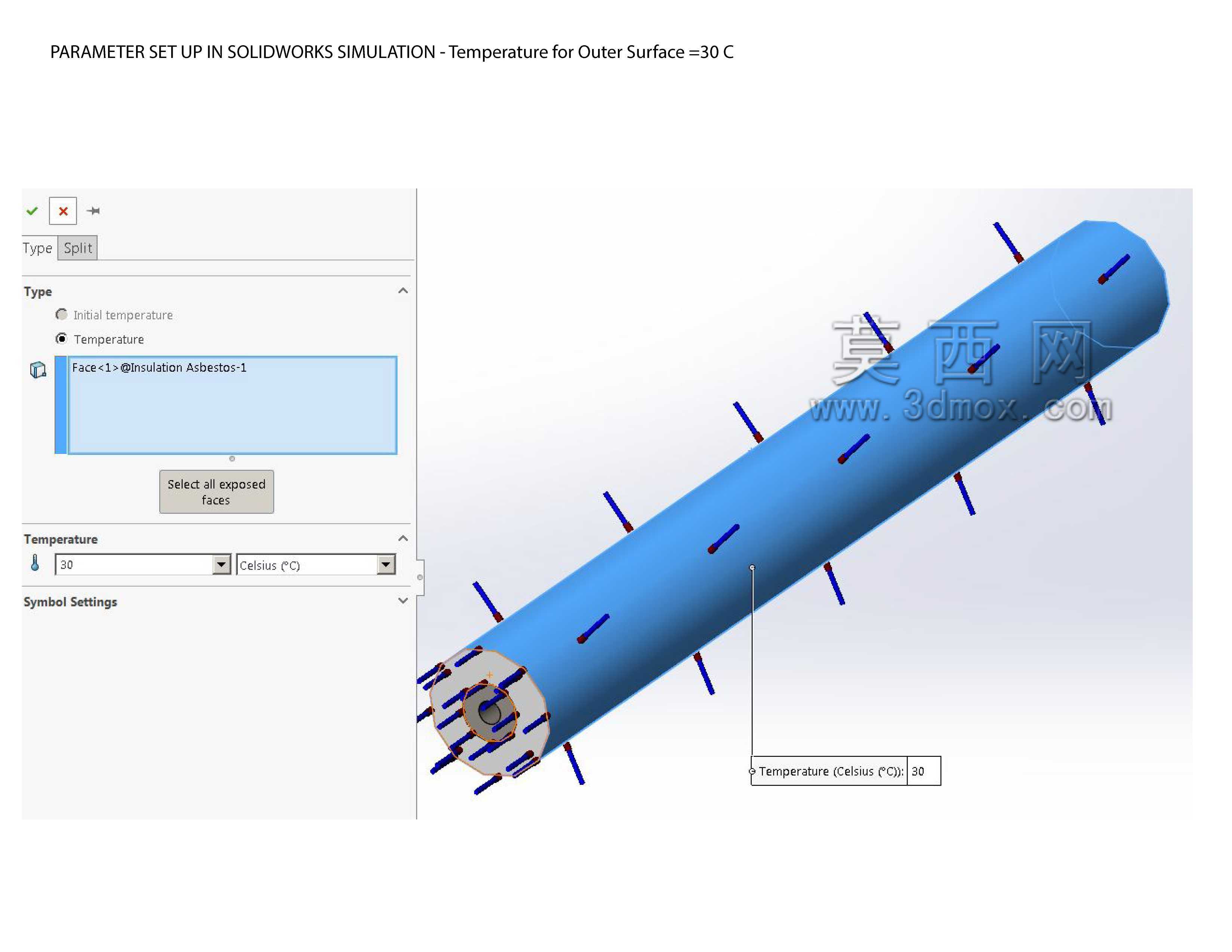 SolidWorksģ��-ͨ������Բ������Ե�ܵ���̬�ȴ���