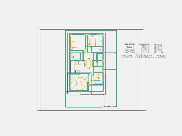 房屋平面图,AUTOCAD Civil 2D+3D