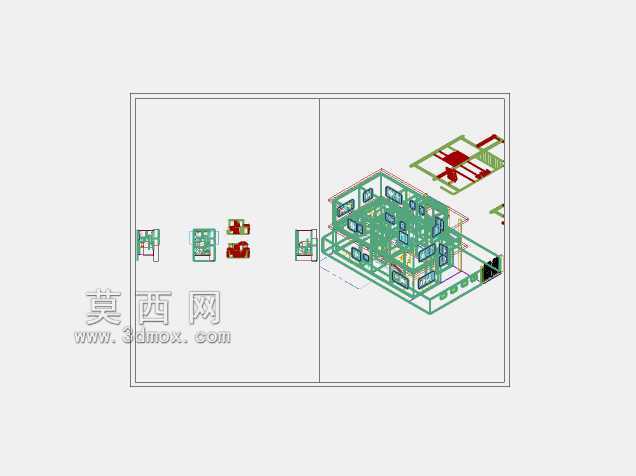 房屋平面图,AUTOCAD Civil 2D+3D