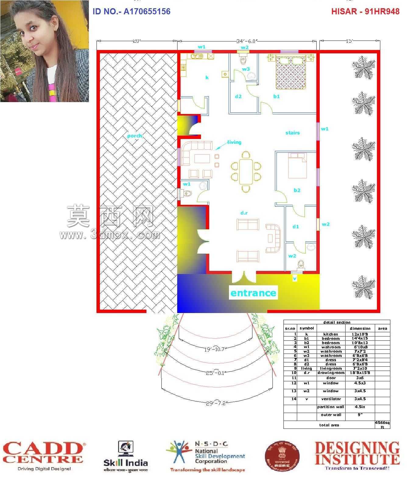 房屋平面图,AUTOCAD Civil 2D+3D