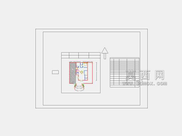 房屋平面图,AUTOCAD Civil 2D+3D