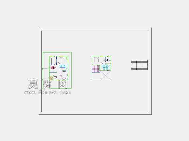 房屋平面图,AUTOCAD Civil 2D+3D