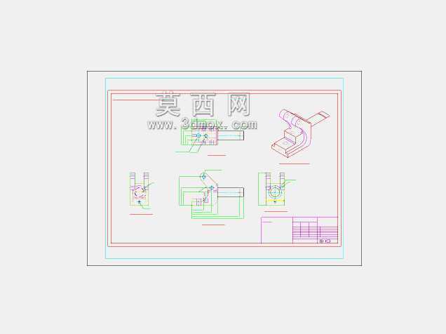 连杆,AUTOCAD Mechanical 2D+3D