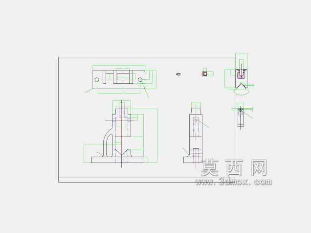 管道虎钳,AUTOCAD Mechanical 2D+3D