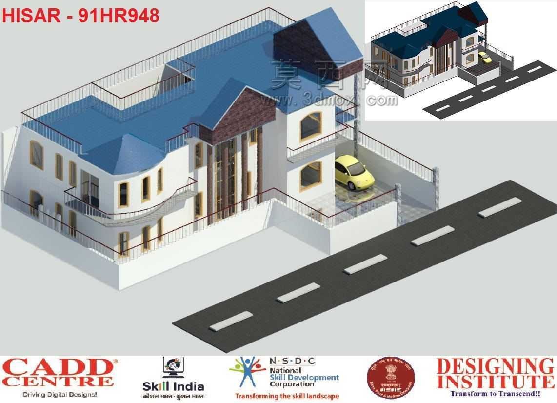 房屋平面图Revit