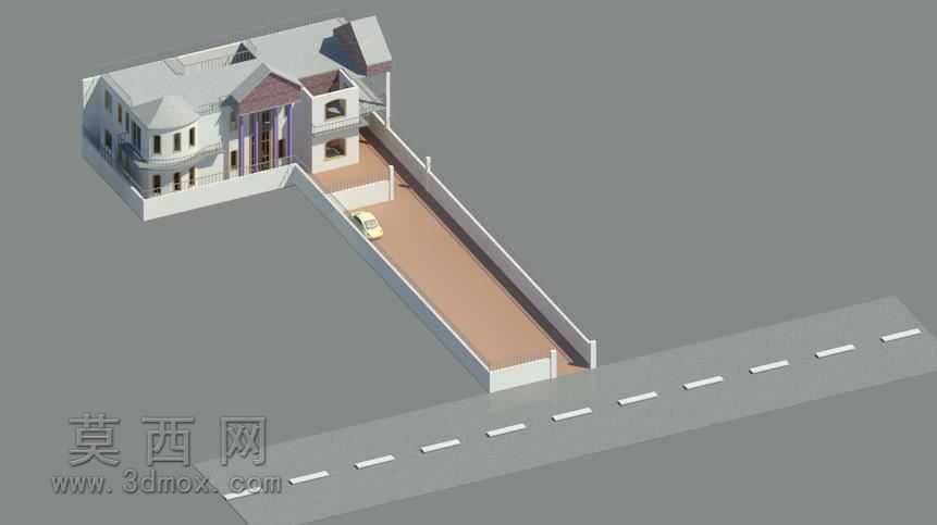 房屋平面图Revit