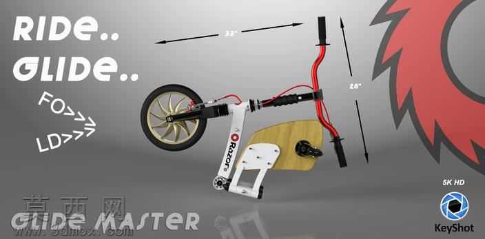 RAZORSCOOTER:滑翔大师