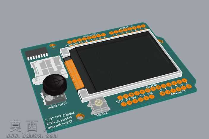 Adafruit1.8"TFTArduino图形盾
