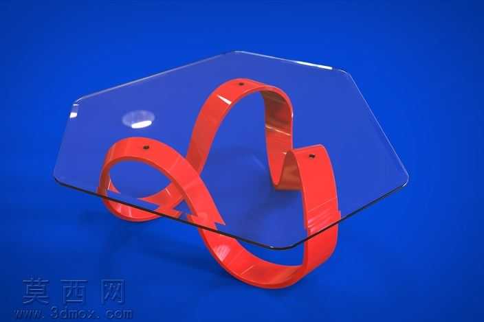 莫比乌斯咖啡桌三