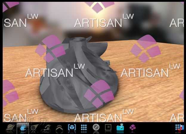 与6双叶片离心叶轮