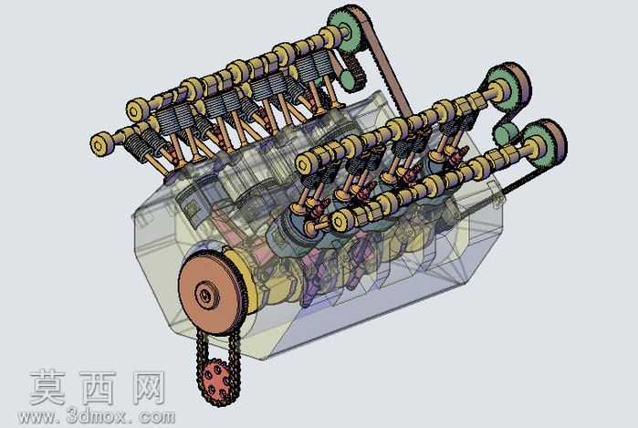MotorblokV8在大会-3DPDF