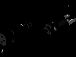 DJI Inspire 2-180W电源适配器交流电缆
