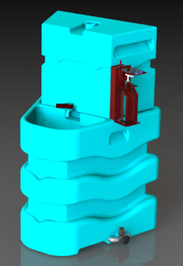 Fontaine��Lave main pour le covid-19