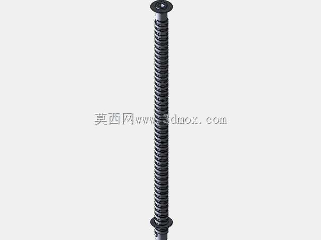 带法兰的线性导向动力螺钉