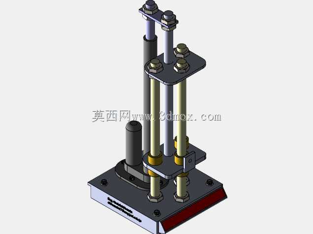 垂直直线导轨升降器和支架