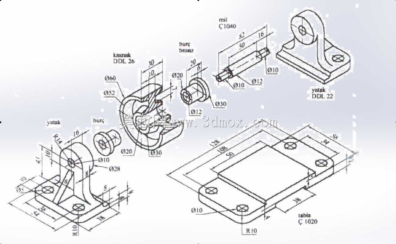 solidworksװ�乤������ά����ͼֽ