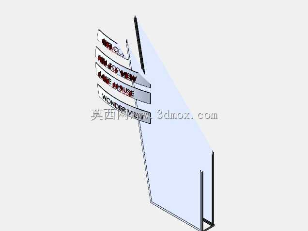 使用Solidworks的标志板