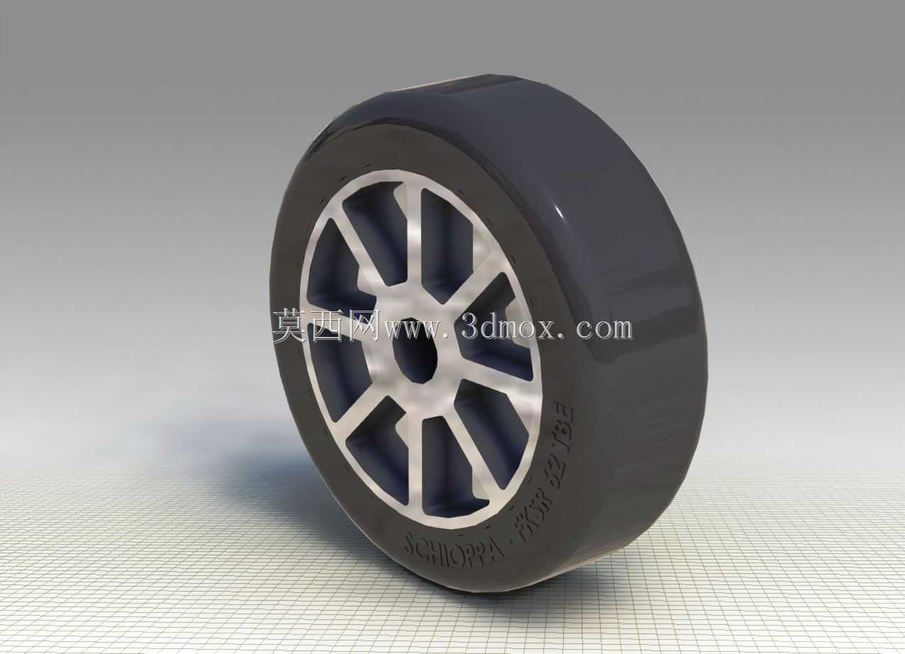 Roda Termopl��stica Schioppa�ο���FSKR62TPE