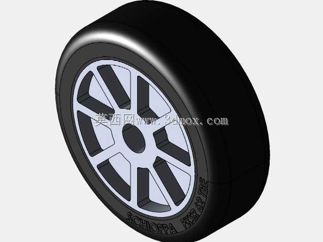 Roda Termopl��stica Schioppa�ο���FSKR62TPE