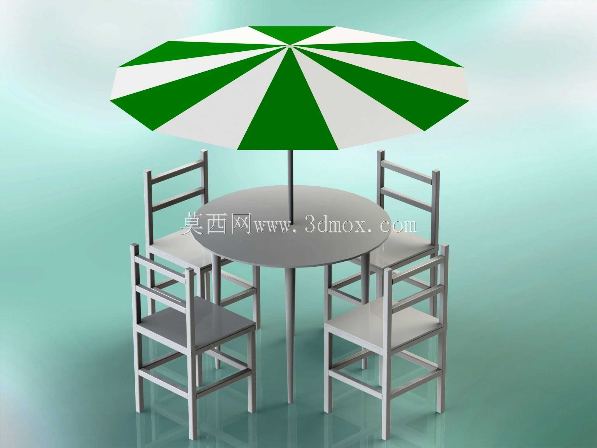 MESA COM GUARDA-SOL