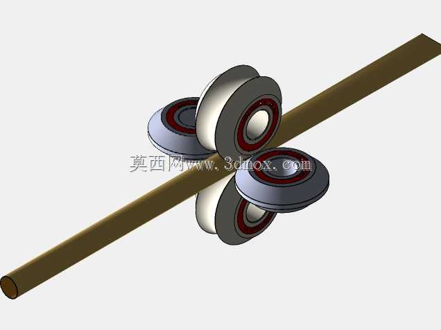 用于从圆管过渡到矩形管的滚柱(滚压成型)