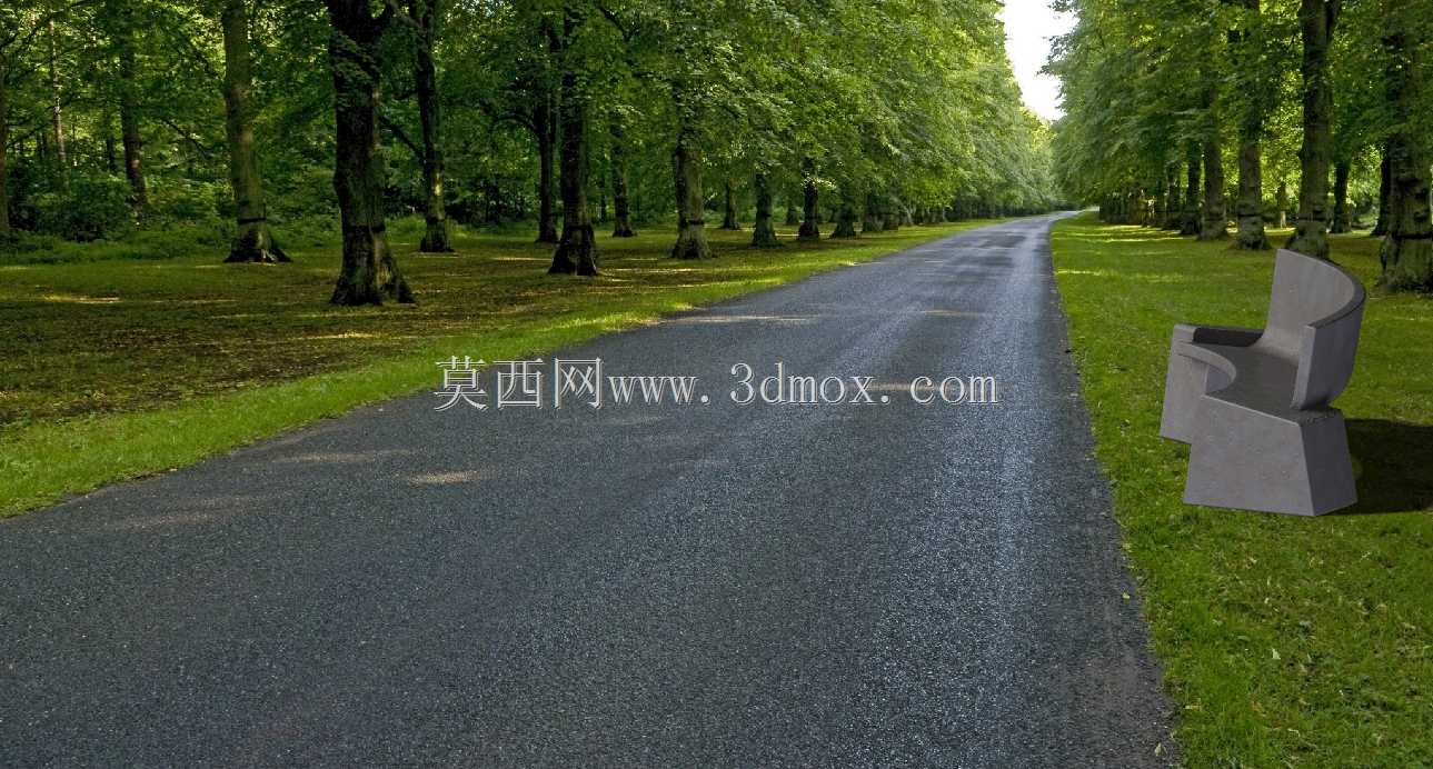 混凝土座椅公园