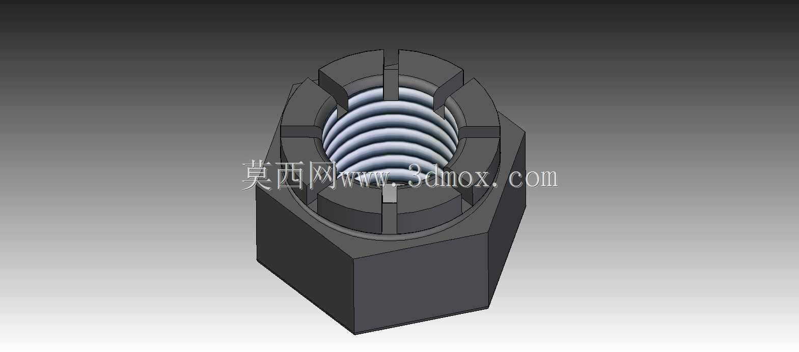 内六角螺栓15.88 x 57.15mm和外观螺母