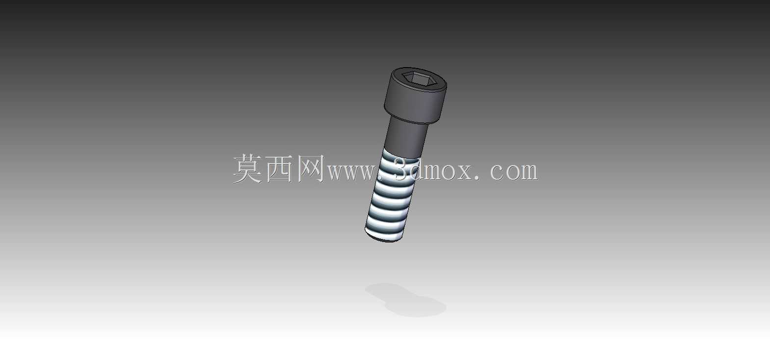 内六角螺栓15.88 x 57.15mm和外观螺母