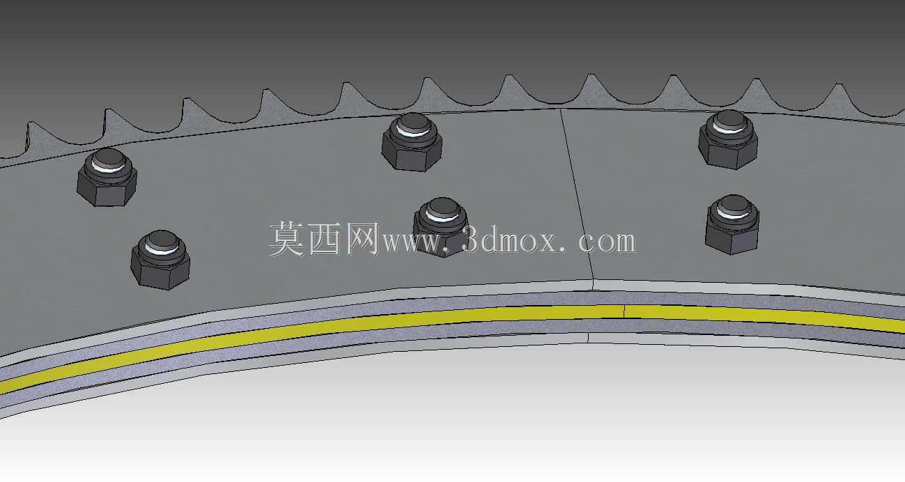 传动链齿轮150 T形24B-1 T形38.11mm台阶